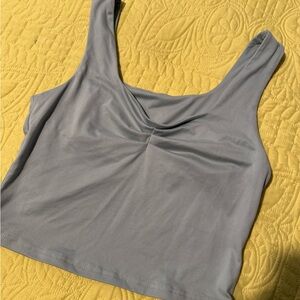 Shein Green crop top Size L